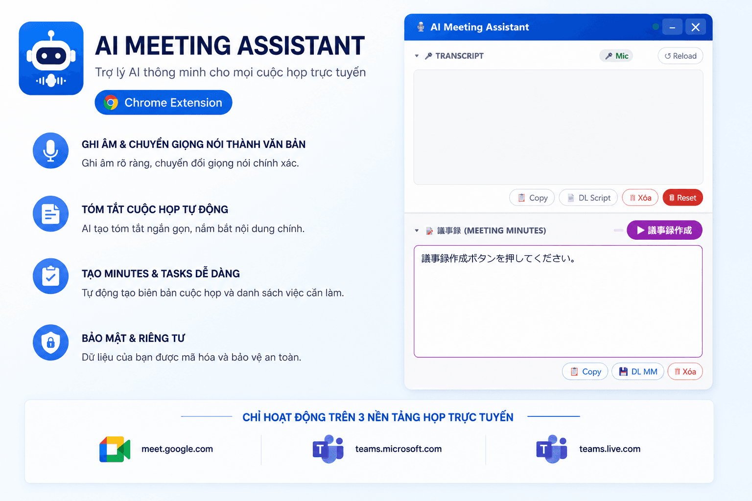 Hướng Dẫn Cài Đặt AI Meeting Assistant — Từ A đến Z (Dành cho người không biết IT)
